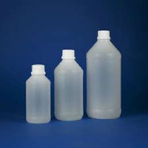 BOTTLES NARROW NECK SECURE CAP HDPE, 250 ml
