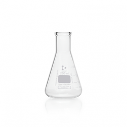  DURAN® super duty Erlenmeyer flask, narrow neck, with graduation, 250 ml EACH