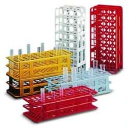 TEST TUBE RACK, HOLES Ø 25 MM – Yellow20