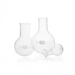  DURAN® Round bottom flask, wide neck, with beaded rim, 50 ml EACH